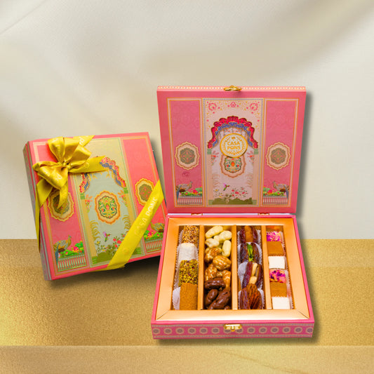 Small Pink Peacock Box