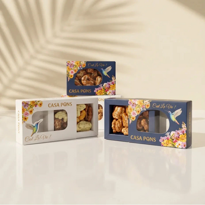 هدية قياسية من جوز البقان المتنوع