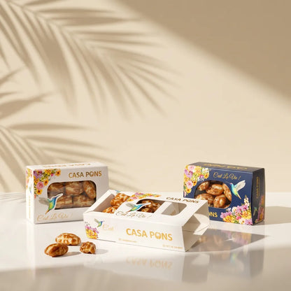 هدية قياسية من كراميل البقان - أبيض