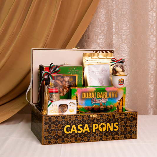 UAE National Day Gift Basket – Black Medium Edition