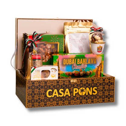 UAE National Day Gift Basket – Black Medium Edition