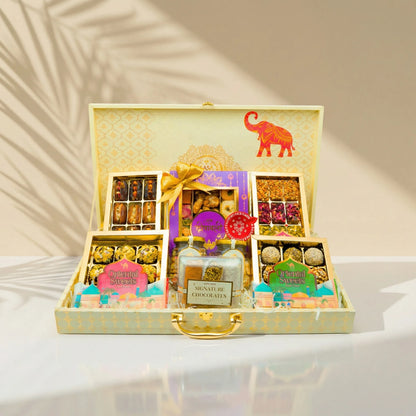 سلة كبيرة من الفيل الأحمر الملكي