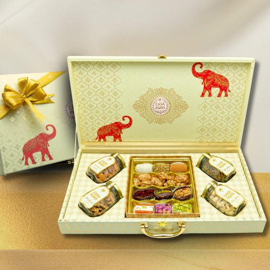 Vip Royal Red Elephant Large Box