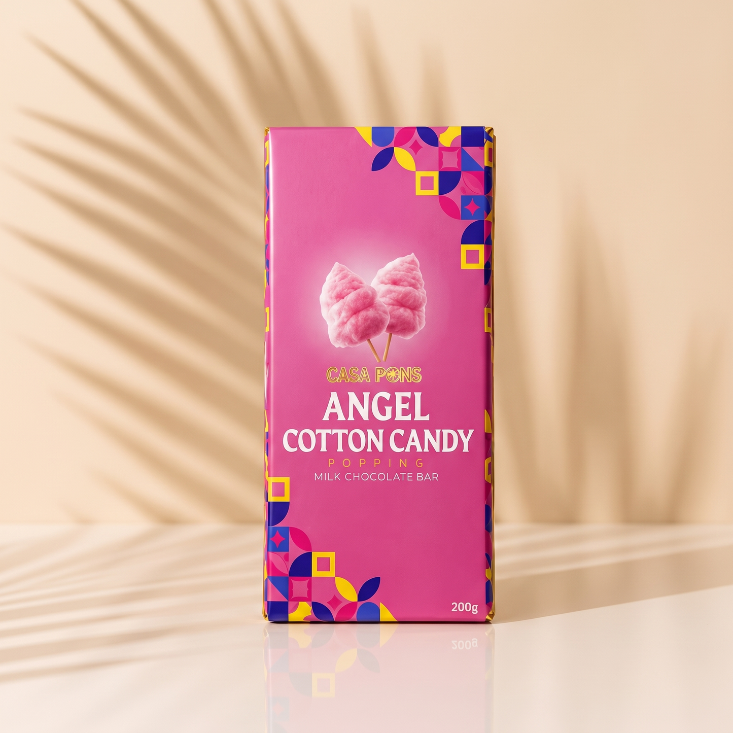 Angel Cotton Candy - Popping Milk Chocolate Bar
