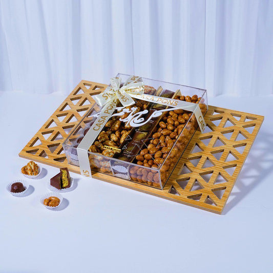 Geometric Eid Tray - Elegance Collection