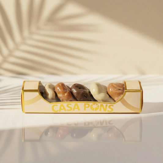 Baby Pecan Mix Chocolate – Mini Gourmet Assorted Chocolate Pecans (30 g)