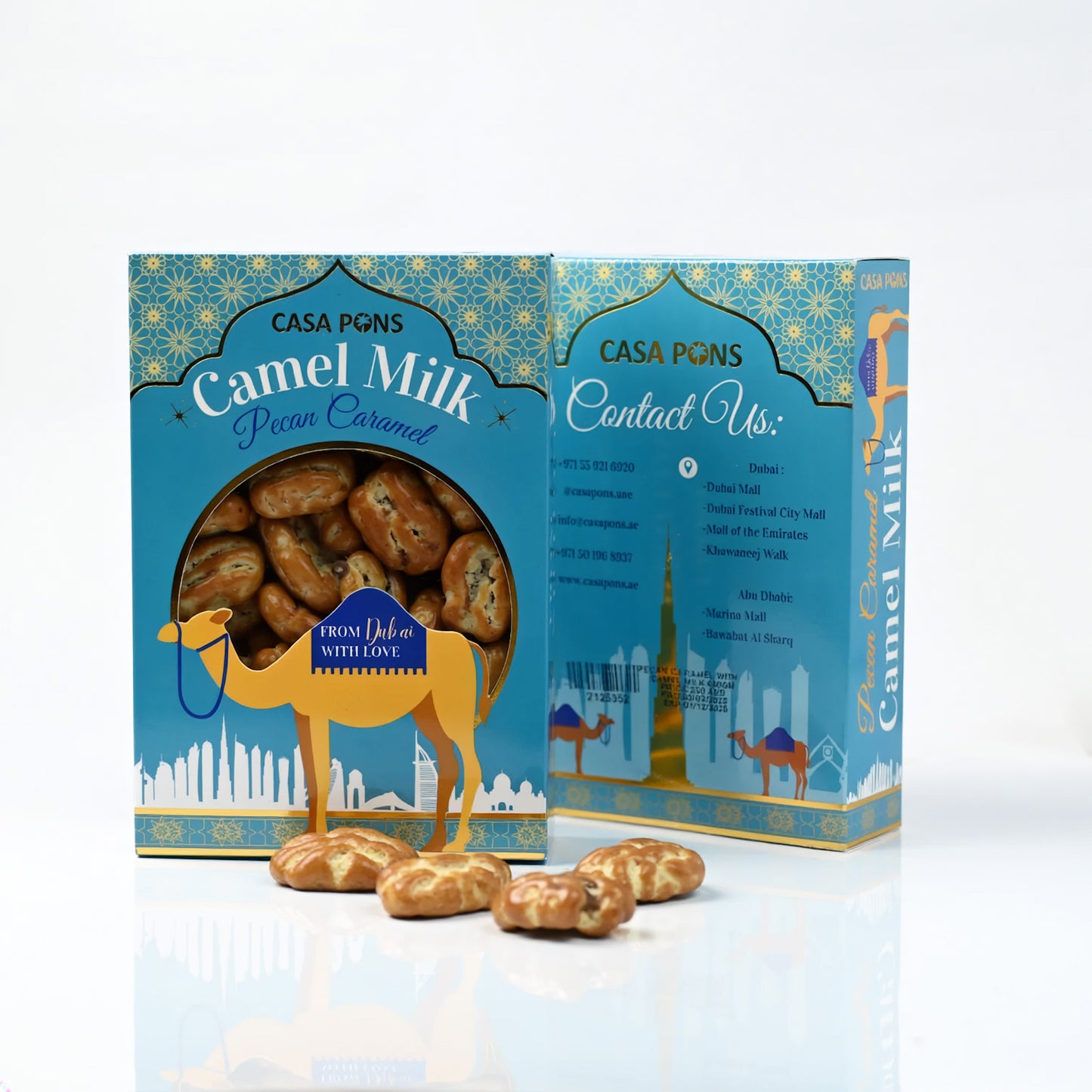 Dubai Pecan Souvenir – Camel Milk (400 g)