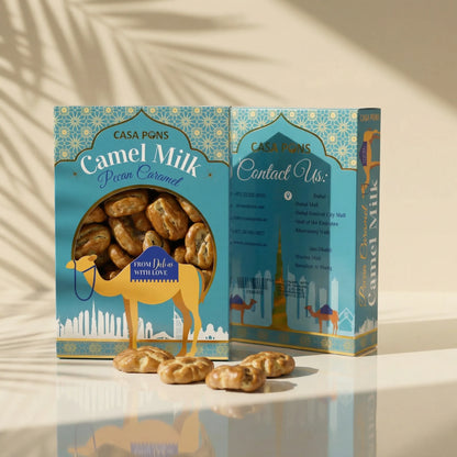 Dubai Pecan Souvenir – Camel Milk (400 g)