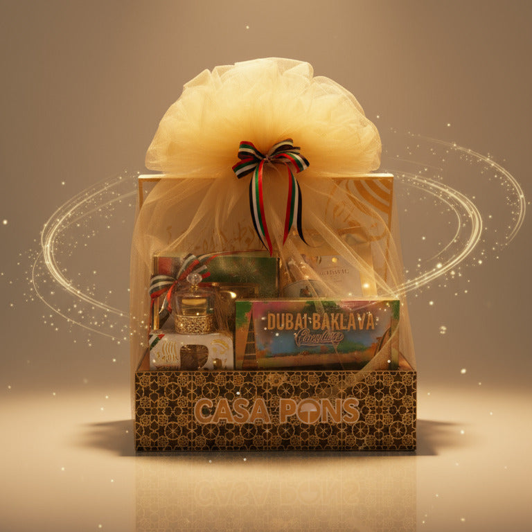 UAE National Day Gift Basket – Black Medium Edition