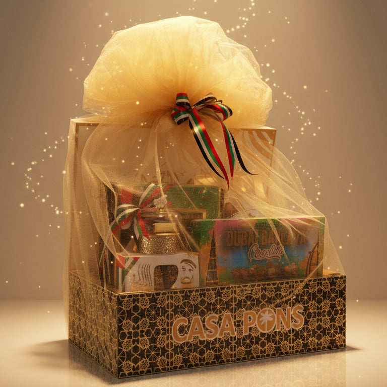 UAE National Day Gift Basket – Black Medium Edition