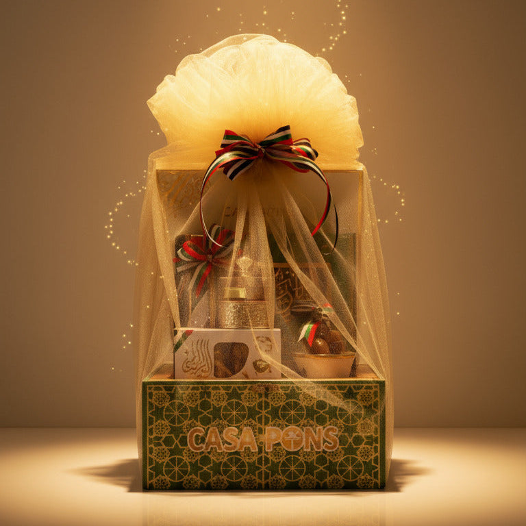 UAE National Day Gift Basket – Green Small Edition