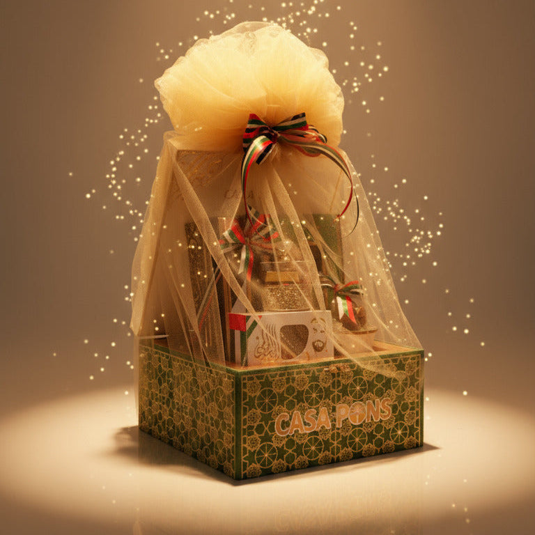 UAE National Day Gift Basket – Green Small Edition