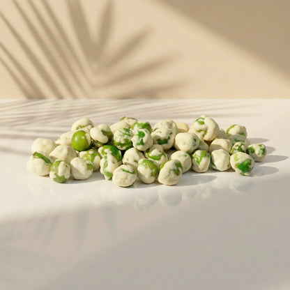 كرات خضراء مغلفة – وجبة خفيفة مقرمشة ولذيذة 