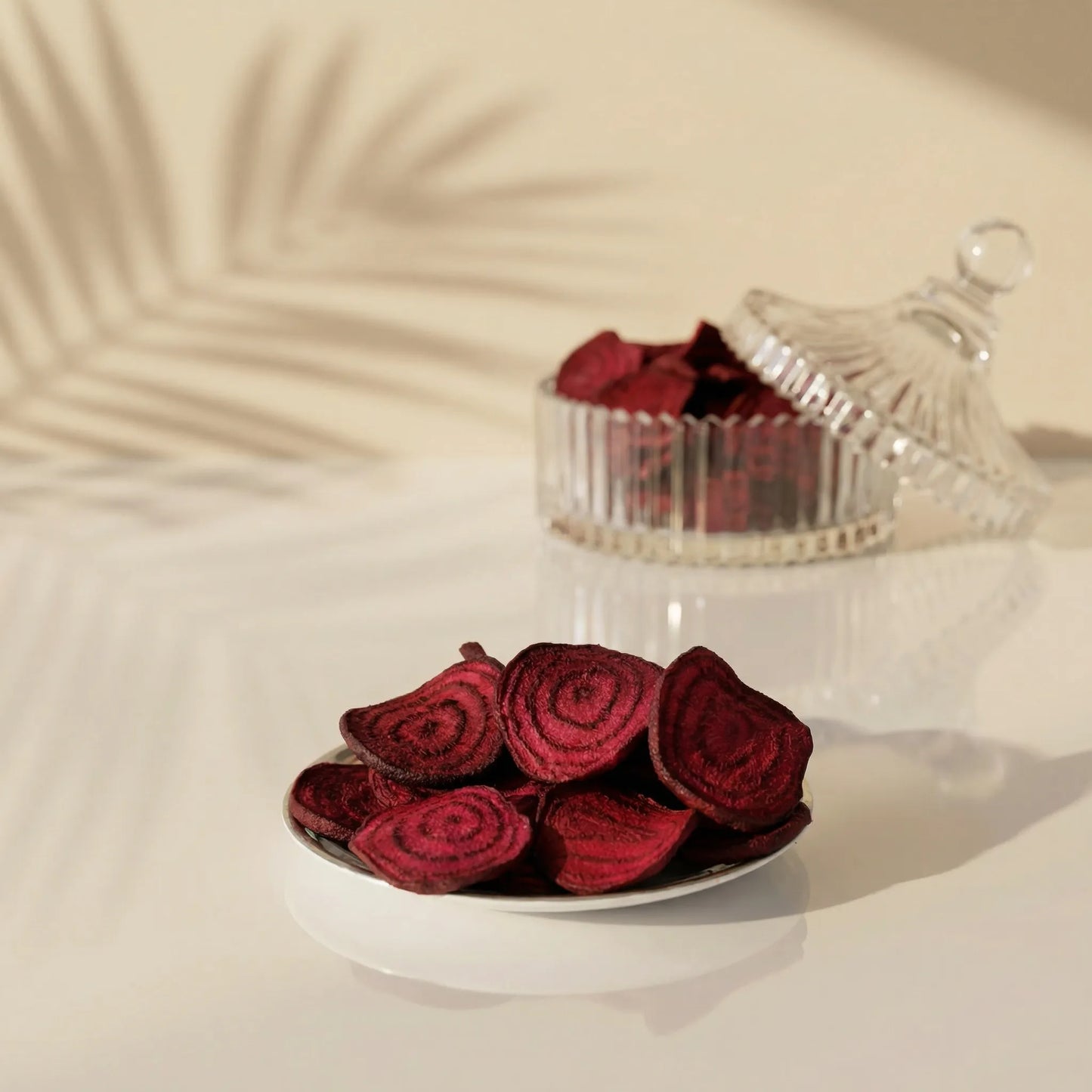 البنجر المجفف - وجبة خفيفة مقرمشة وحلوة طبيعياً