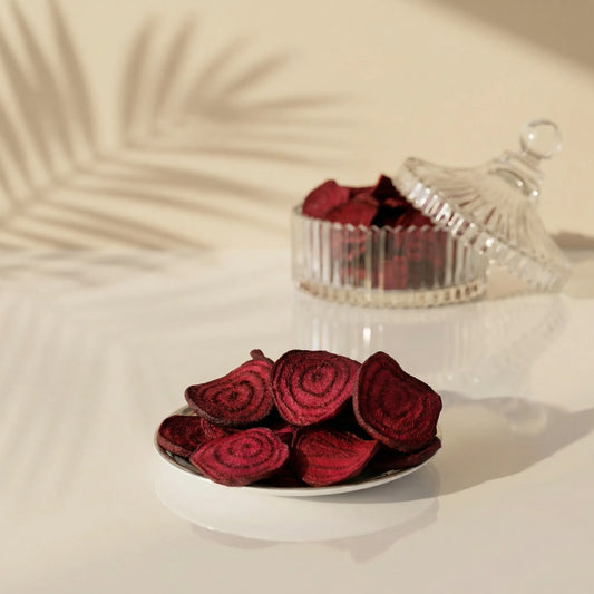 البنجر المجفف - وجبة خفيفة مقرمشة وحلوة طبيعياً