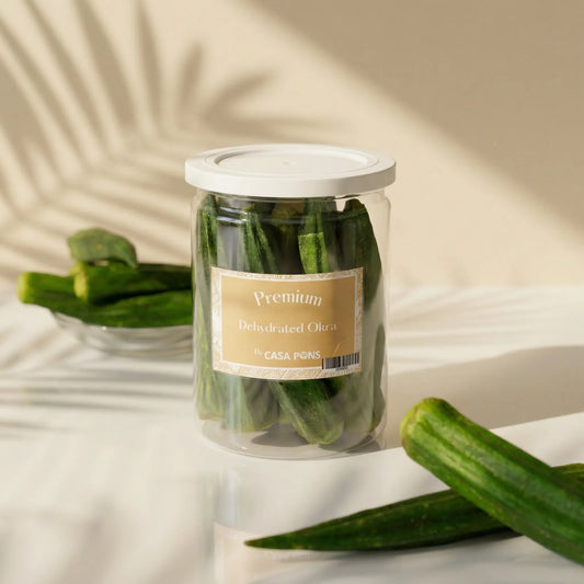 البامية المجففة - وجبة خفيفة مقرمشة ومغذية