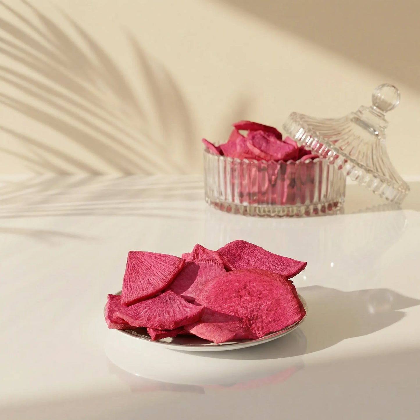 فجل أحمر مجفف - وجبة خفيفة مقرمشة ولذيذة