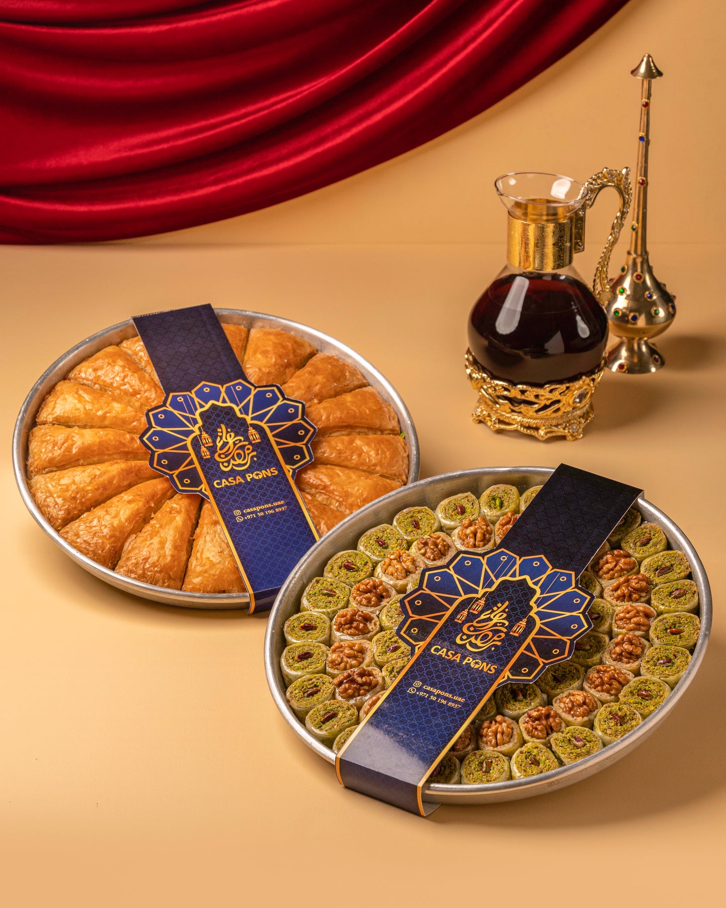 Pistachio Triangles Tray - 2 Kilograms