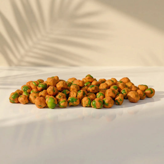 Green Peas Coated Chili – Spicy Crunchy Snack