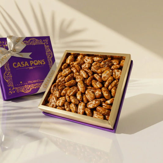 Large Pecan Caramel Gift Box – Blue Edition