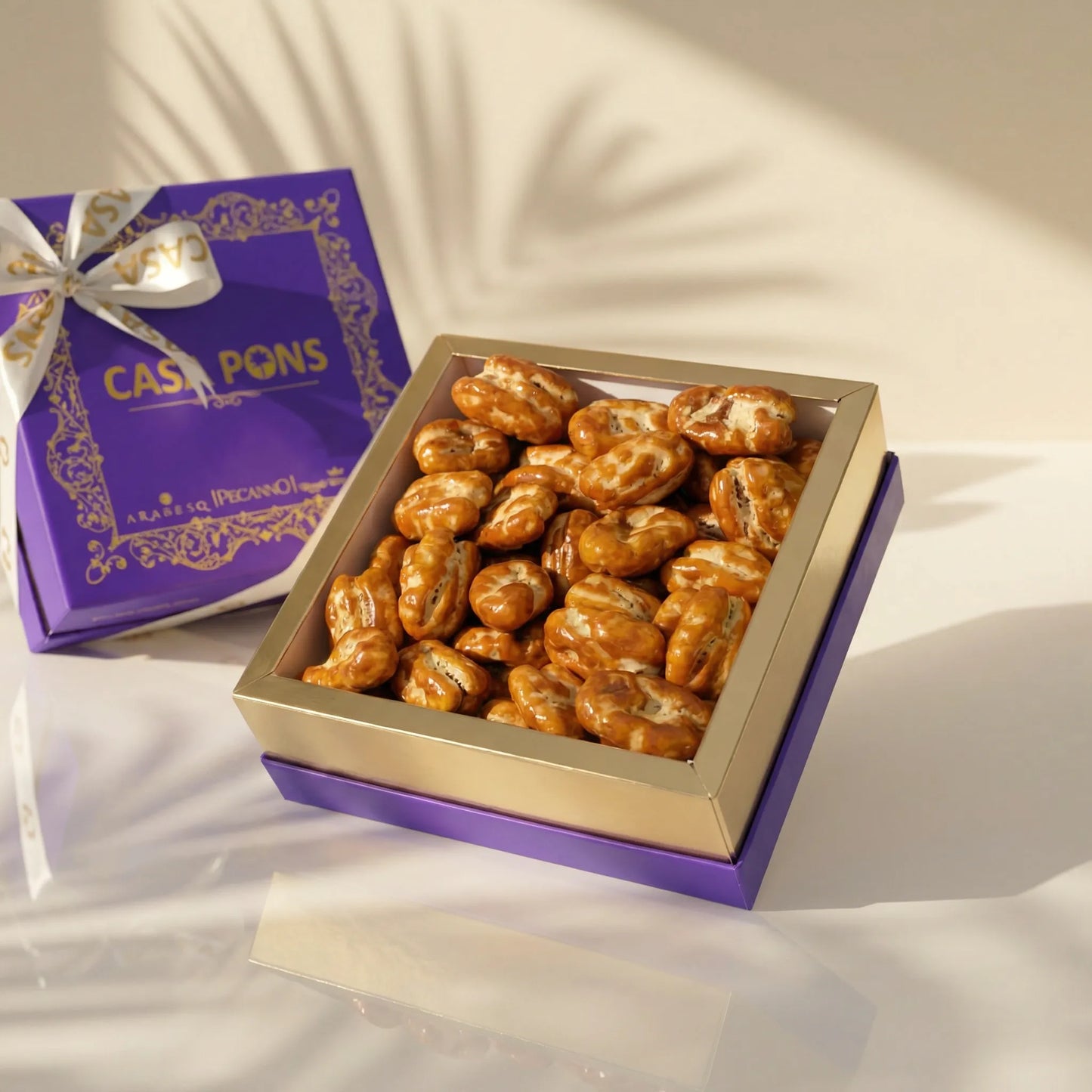 Medium Pecan Caramel Gift Box – Blue Edition