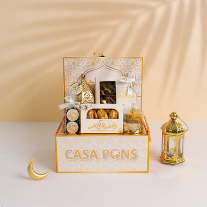سلة هدايا صغيرة لعيد رمضان
