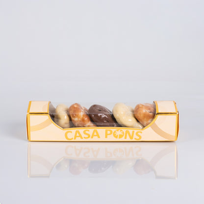 Baby Pecan Mix Chocolate – Mini Gourmet Assorted Chocolate Pecans (30 g)