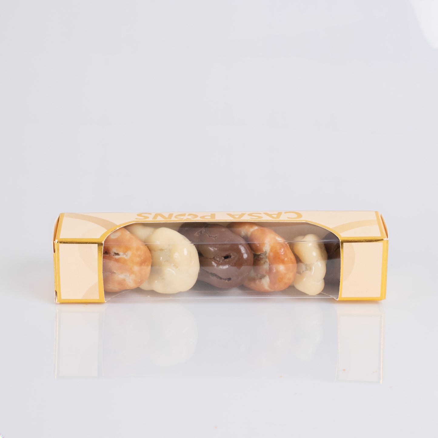 Baby Pecan Mix Chocolate – Mini Gourmet Assorted Chocolate Pecans (30 g)