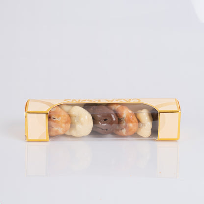 Baby Pecan Mix Chocolate – Mini Gourmet Assorted Chocolate Pecans (30 g)