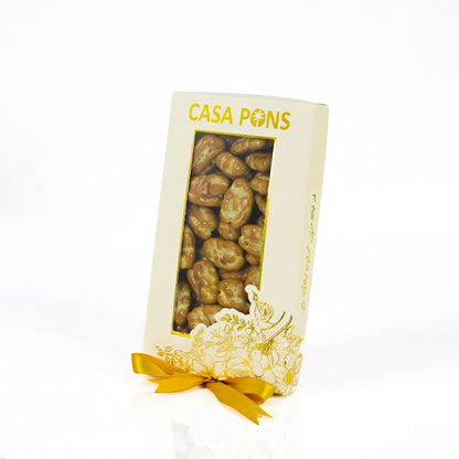 علبة صغيرة من البقان والكراميل - 200 غرام من الحلوى الفاخرة