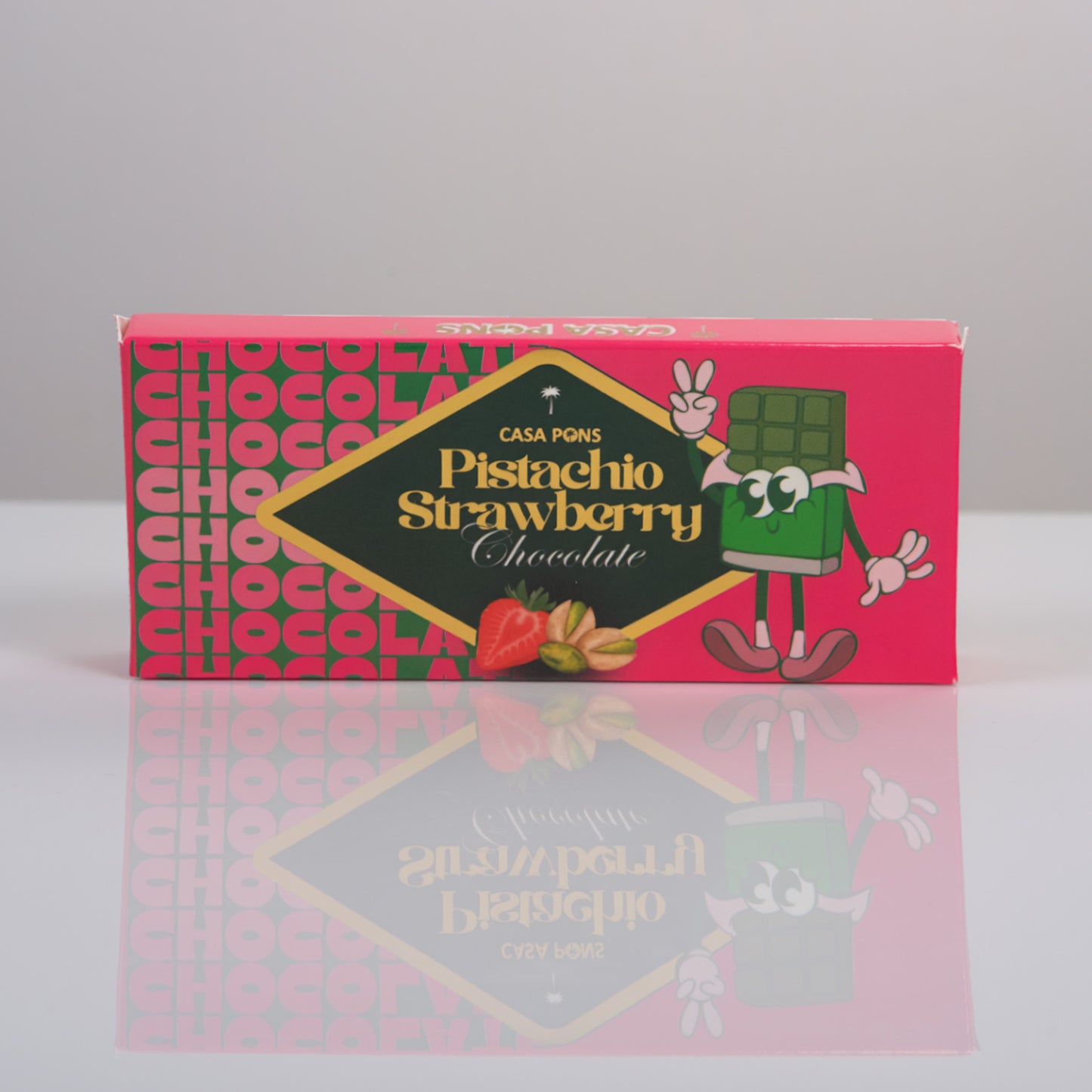 Pistachio  Strawberry  Chocolate