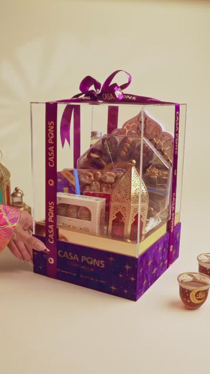 Dreamy Ramadan Basket – Medium Blue Luxury Gift Hamper