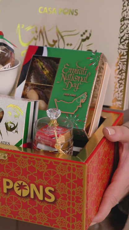 UAE National Day Gift Basket – Red Mini Edition