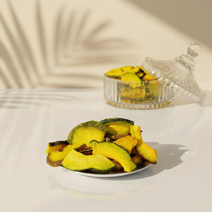 اليقطين المجفف - وجبة خفيفة حلوة ومقرمشة بشكل طبيعي