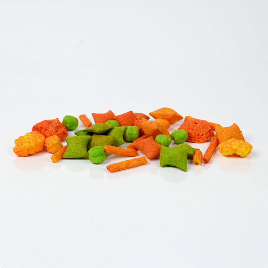 مزيج خاص من البسكويت المقرمش - 250 غرام من مزيج الوجبات الخفيفة الملونة المقرمشة