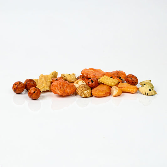 مقرمشات الأرز الخاصة - 250 غرام وجبة خفيفة ومقرمشة