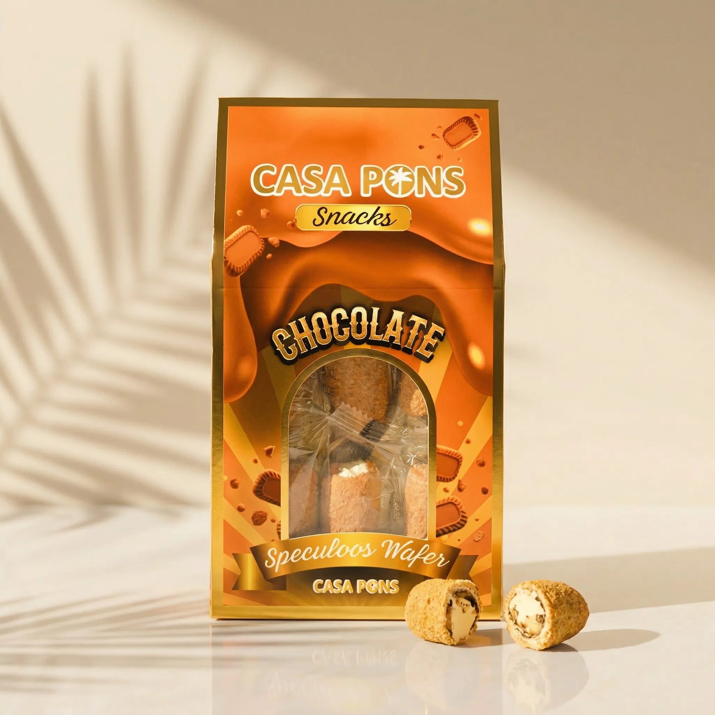 كازا سناكس – بسكويت سبيكولوس ويفر (120 غرام)