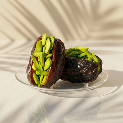 Stuffed Dates with Pistachio Slices – Premium Arabic Treat