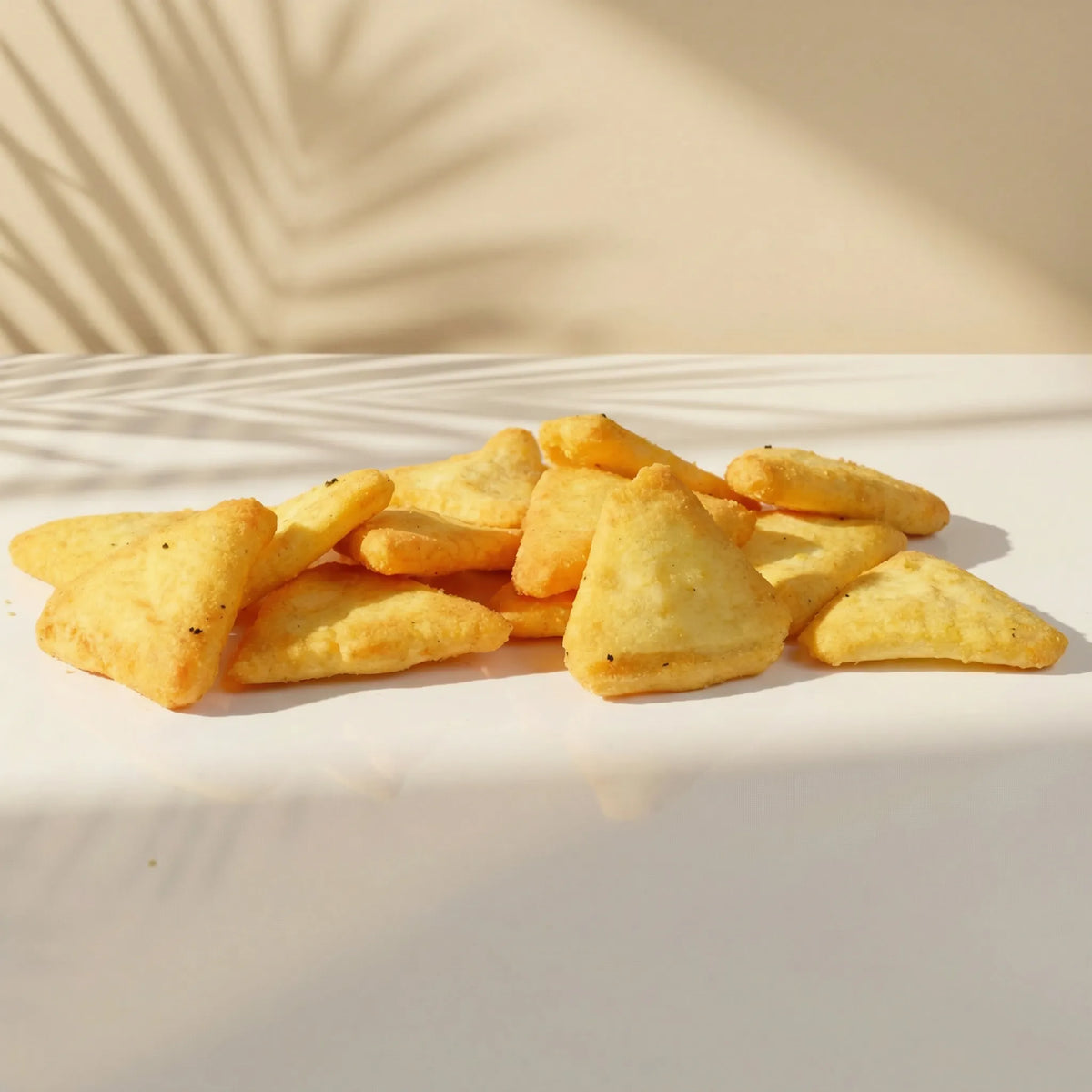 Triangle Cracker Box Triangle Crackers BBQ – Savory Crunchy Snack – Casapons