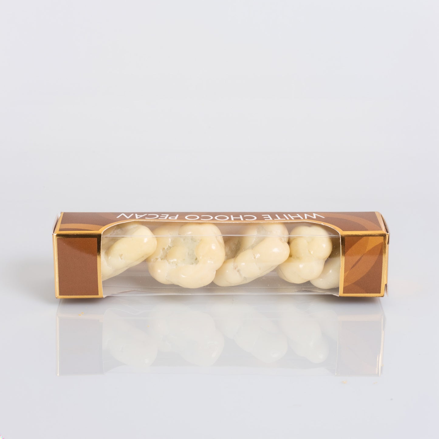 Baby Pecan White Chocolate – Mini Gourmet White Chocolate Pecans (30 g)