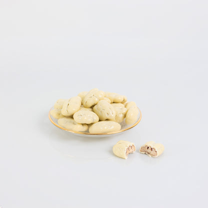 Baby Pecan White Chocolate – Mini Gourmet White Chocolate Pecans (30 g)